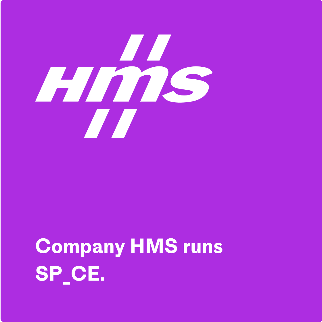 Company HMS runs SP CE.
