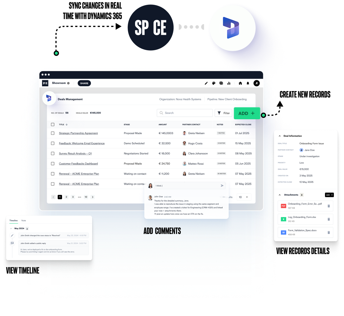 Integrate Dynamics 365 with SP CE PRM